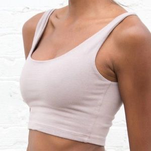 Brandy Melville Taupe Colored Lydia Tank